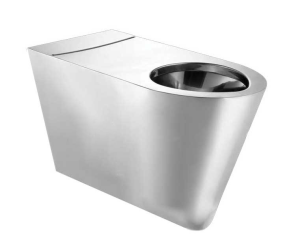 WC dla niepełnosprawnych ze stali nierdzewnej, wiszący