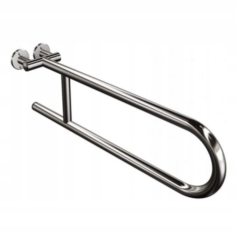 ANDEX Uchwyt półokrągły stały 70cm połysk