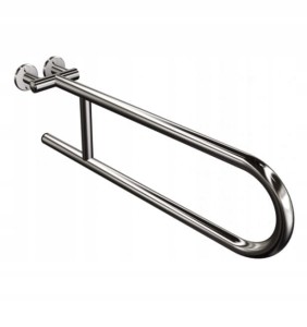 ANDEX Uchwyt półokrągły stały 85 cm połysk