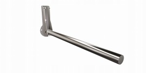 ANDEX Uchwyt prosty uchylny 60 cm Stal nierdzewna