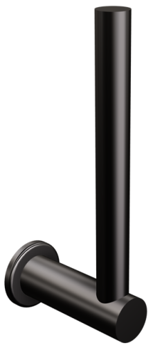 Wieszak na zapas papieru czarny 555/NG (Stal nierdzewna czarna)