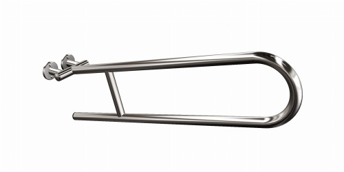 ANDEX Uchwyt półokrągły uchylny 70cm połysk