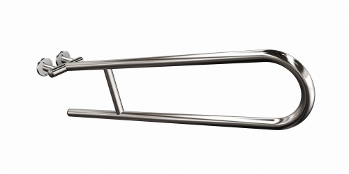 ANDEX Uchwyt półokrągły uchylny 75cm połysk