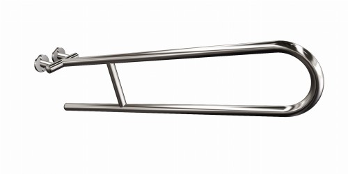 ANDEX Uchwyt półokrągły uchylny 80cm połysk