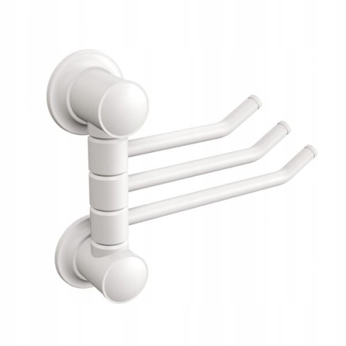 Wieszak potrójny biały 010/B