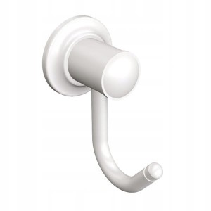 Wieszak na ręczniki 1-hakowy biały