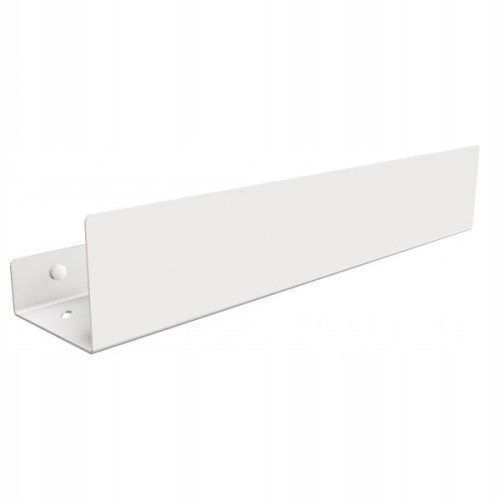 Półka pod prysznic Andex 40 cm stal nierdzewna Biała