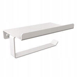 Wieszak na papier z półką TECHNIC biały 331/B