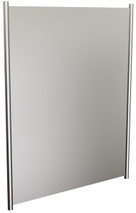 Lustro prostokątne 50x60 cm z oprawą Chrom LR02