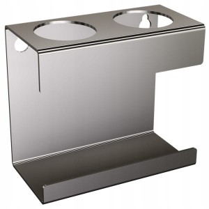 Uchwyt na dwie szczoteczki elektryczne lewy TECHNIC  335/L/SG INOX