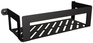 Kosz prysznicowy ANDEX TECHNIC czarny stal nierdzewna 289 x 60  x 108 mm