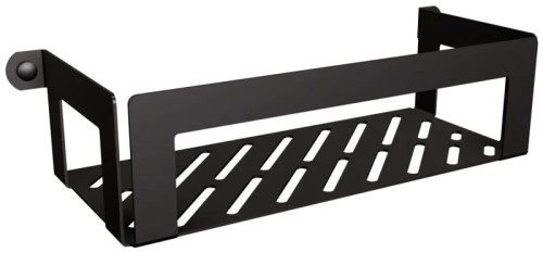 Kosz prysznicowy ANDEX TECHNIC czarny stal nierdzewna 289 x 60  x 108 mm