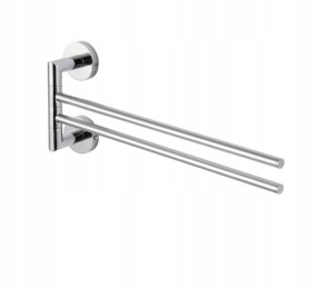 Wieszak na ręcznik / dwuramienny ruchomy Classic chrom