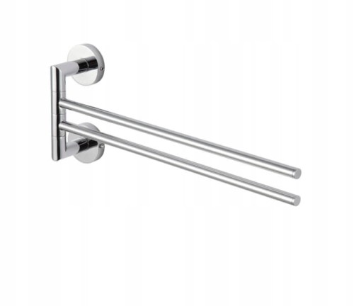 Wieszak na ręcznik / dwuramienny ruchomy Classic chrom