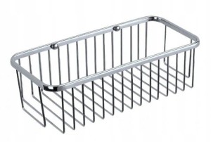 Kosz prysznicowy 30 cm wysoki Chrom