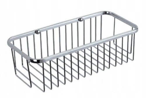 Kosz prysznicowy 30 cm wysoki Chrom