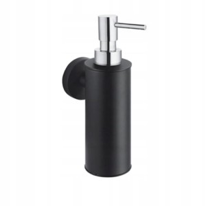 Dozownik do mydła w płynie 0,2L Classic czarny mat
