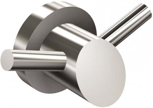 Wieszak podwójny 903/SG (Stal polerowana)