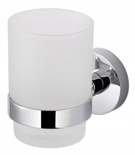 Uchwyt z kubkiem Classic szkło matowe