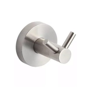 Wieszak 2- hakowy 07.321 stal szczotkowana