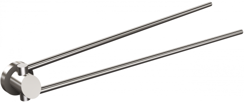 Wieszak na ręczniki 2-prętowy z ruchomymi ramionami