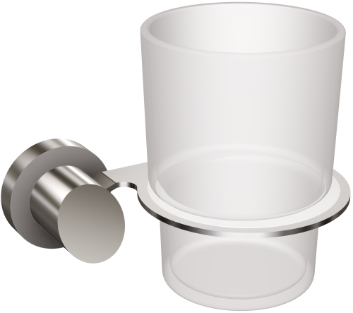 Wieszak 1-no szklankowy 909/SG (Stal polerowana)