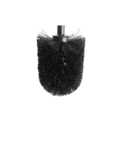 Główka do szczotki WC Stella Classic Czarna