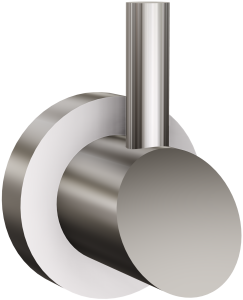 Wieszak łazienkowy na ręczniki 1-hakowy Andex na kołki stal polerowana