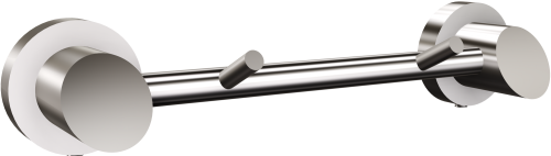 Wieszak 2-hakowy 924/SG (Stal polerowana)