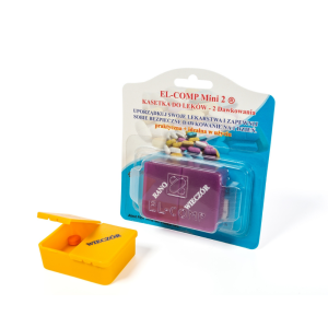 Kasetka jednodniowa na 2 pory dnia 1/2