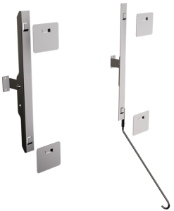 ANDEX Uchwyty do lustra uchylnego bez ramy z rączką (Chrom)