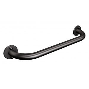 Uchwyt prosty ANDEX 40 cm fi 25 stal nierdzewna CZARNY MAT