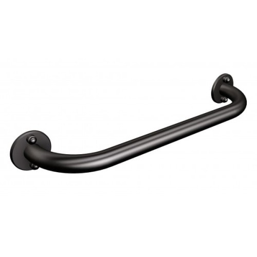 Uchwyt prosty ANDEX 40 cm fi 25 stal nierdzewna CZARNY MAT