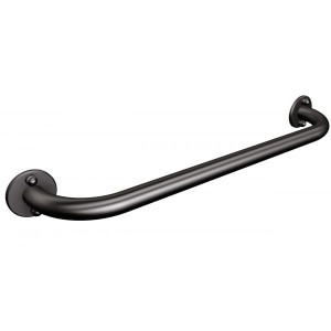 Uchwyt naścienny prosty Andex 50 cm fi 25 czarny MAT