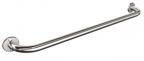 Uchwyt naścienny prosty 70 cm fi 25 stal nierdzewna Połysk