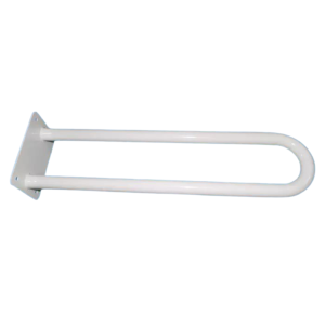 Uchwyt umywalkowy łukowy stały 70cm Ø 25 Biały