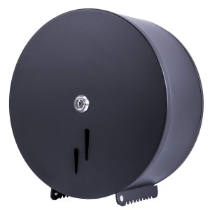 Podajnik Stalowy do Papieru Toaletowego Kolor Czarny