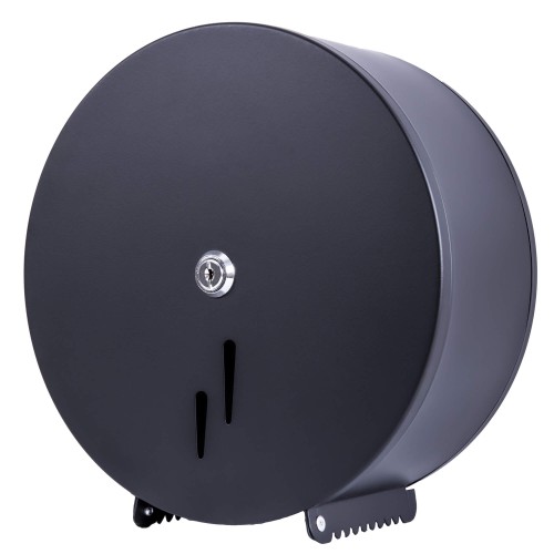 Podajnik Stalowy do Papieru Toaletowego Kolor Czarny