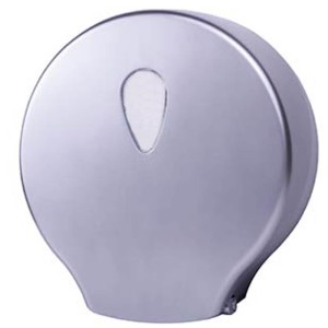 Podajnik do Papieru Toaletowego MAXI JUMBO Srebrny