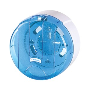 Podajnik do papieru toaletowego w roli centralnego dozowania 