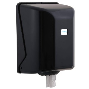 Podajnik  do Ręczników Papierowych w Roli Czarny Centralnego Dozowania