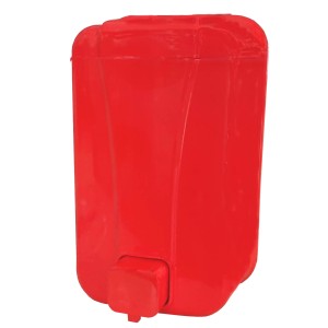 deClean Dozownik HS101R do Mydła w Płynie 1litr Czerwony