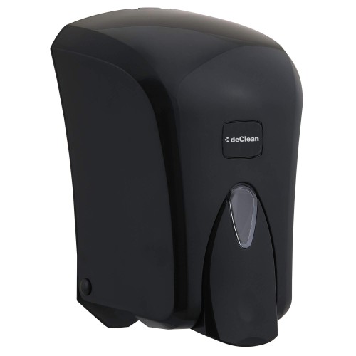 deClean Dozownik do Mydła w Płynie Czarny 1000ml HS134B