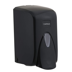 deClean Dozownik do Mydła w Płynie Czarny 500ml HS132B