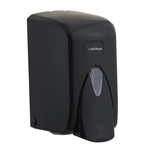 deClean Dozownik do Mydła w Płynie Czarny 500ml HS132B