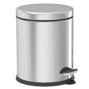 Kosz na Śmieci Stalowy z wkładem Pojemność 16l