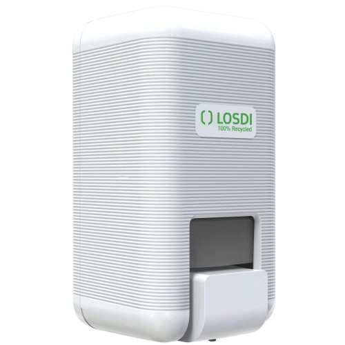 LOSDI Dozownik do mydła 1 litr Kolor Biały ECO LUXE