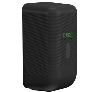 LOSDI Dozownik Mydła w Płynie 1.1L Manual ECO LUXE Kolor Czarny MATT