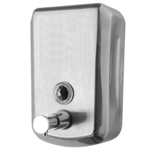 Dozownik Stalowy do Mydła Pojemność 900ml