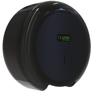 LOSDI Podajnik do Papieru Toaletowego Jumbo Kolor Czarnym ECO LUXE CP3006BL